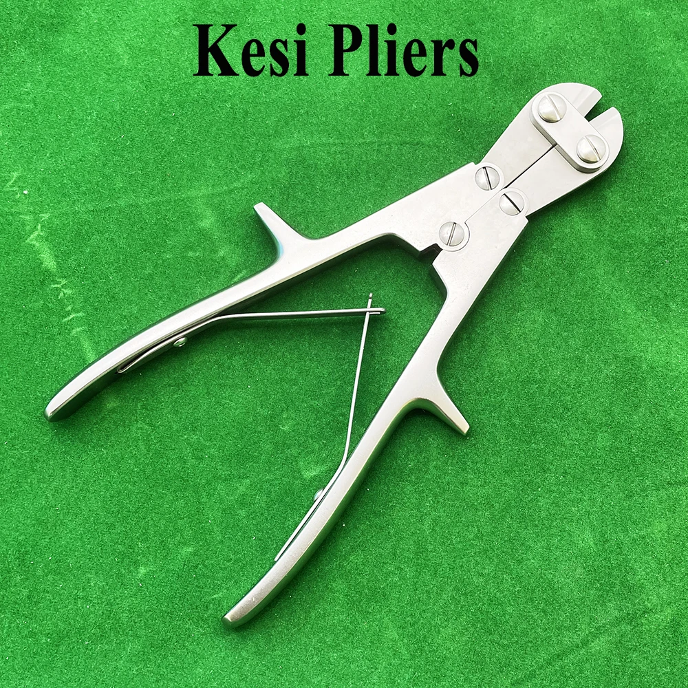 Pet Orthopedic Equipment Small Force Shear Plier Kirschner Wire Animals Screw Bone Plate Scissors Intramedullary Needle 22CM