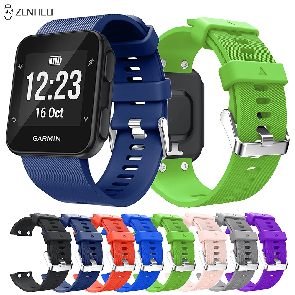 Silicone Strap For Garmin Forerunner 35 Replacement Bracelet Watchband For Garmin Forerunner 35 Smart Watch Band