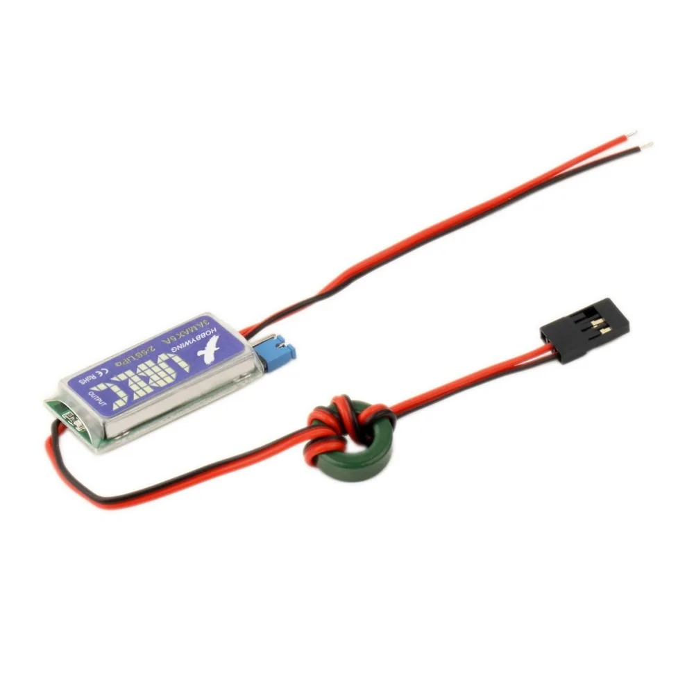 Hot 5V / 6V HOBBYWING RC UBEC 3A Max 5A Lowest RF Noise BEC Full Shielding Antijamming Switching Regulator New Sale HOT