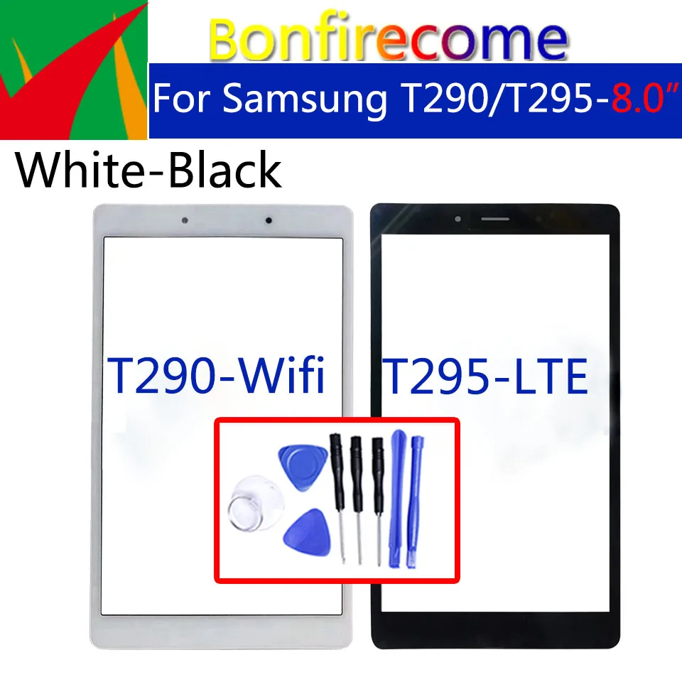 

Replacement For Samsung Galaxy Tab A 8.0 2019 T290 T295 Wifi LTE Touch Screen Digitizer Panel Sensor Front Outer LCD Glass