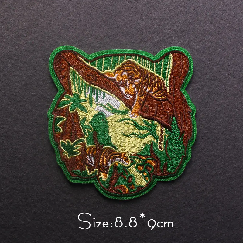 فان جوخ التصحيح جبل التخييم المطرزة بقع للملابس مغامرة السفر التصحيح الحديد على بقع على الملابس شارة في الهواء الطلق