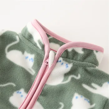 Jumping Meters New Arrival Dinosaurs Zipper Boys Girls Jackets Coats Fahion Pockets Children's Outwear Fleece Coats Kids Clothes 6