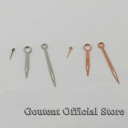 Goutent-ピンクゴールドのハンドウォッチシルバー,シーガル6497,6498,巻き戻しムーブメント,女性用,1個