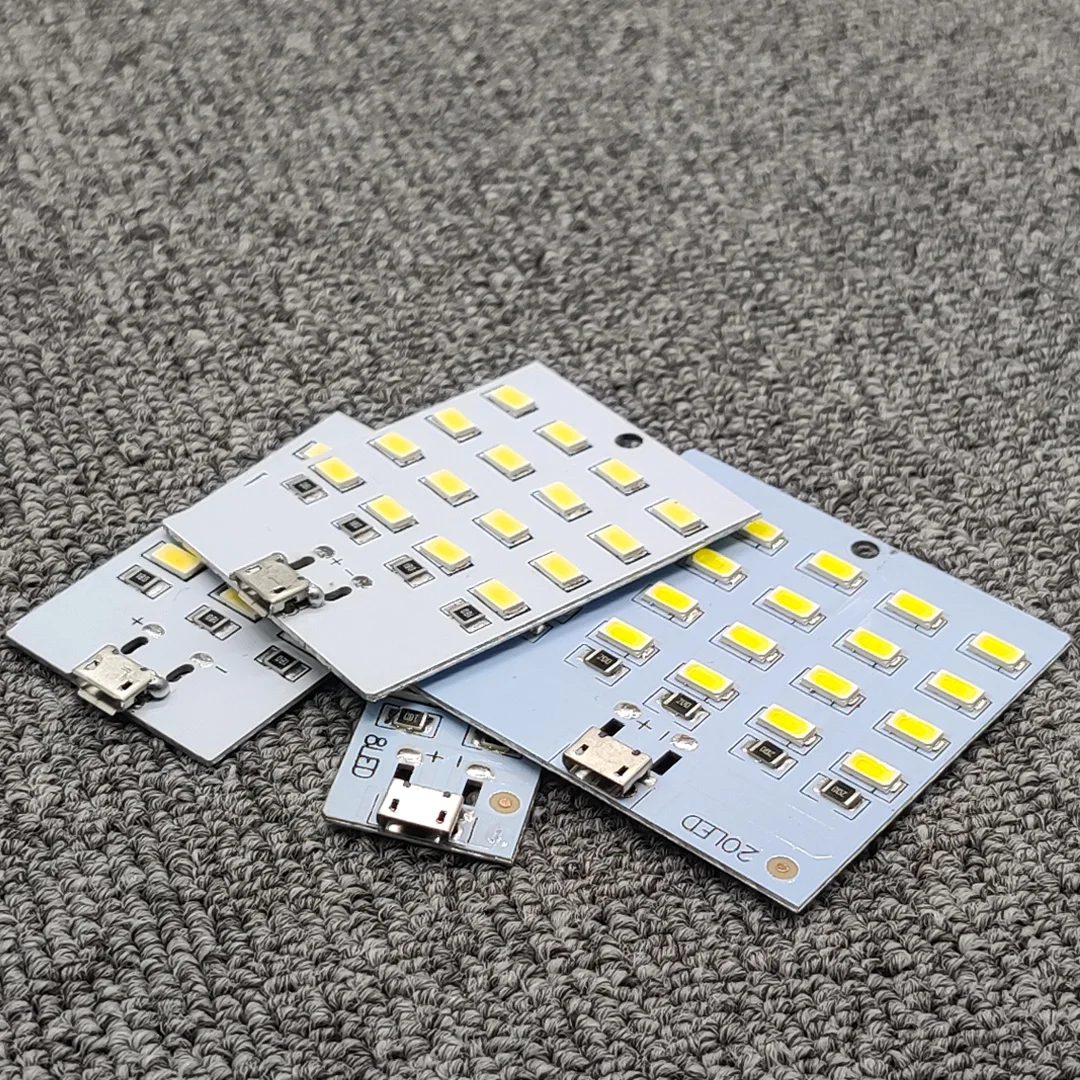 8/12/16/20 koraliki do lampy LED oświetlenie pokładzie USB przenośne oświetlenie stojąca lampa awaryjne oświetlenie nocne DIY