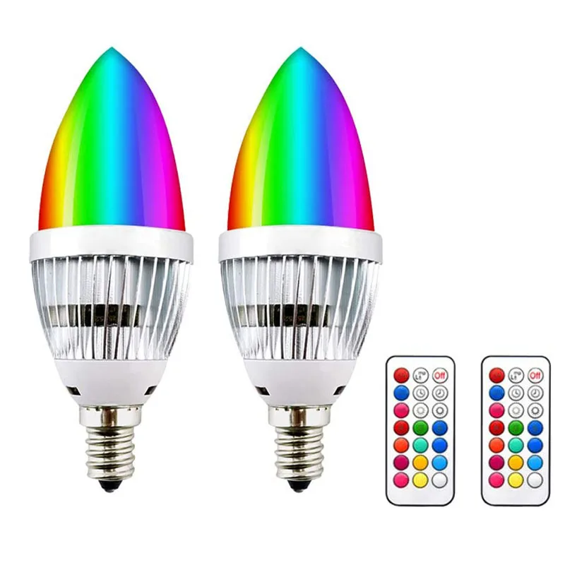 

Led Bulb Lamp Lamps Lampada Color Changing Light Lights Lighting Rgb E27 E14 E26 Luces De Colores Lampadina Lightbulb Lampadine