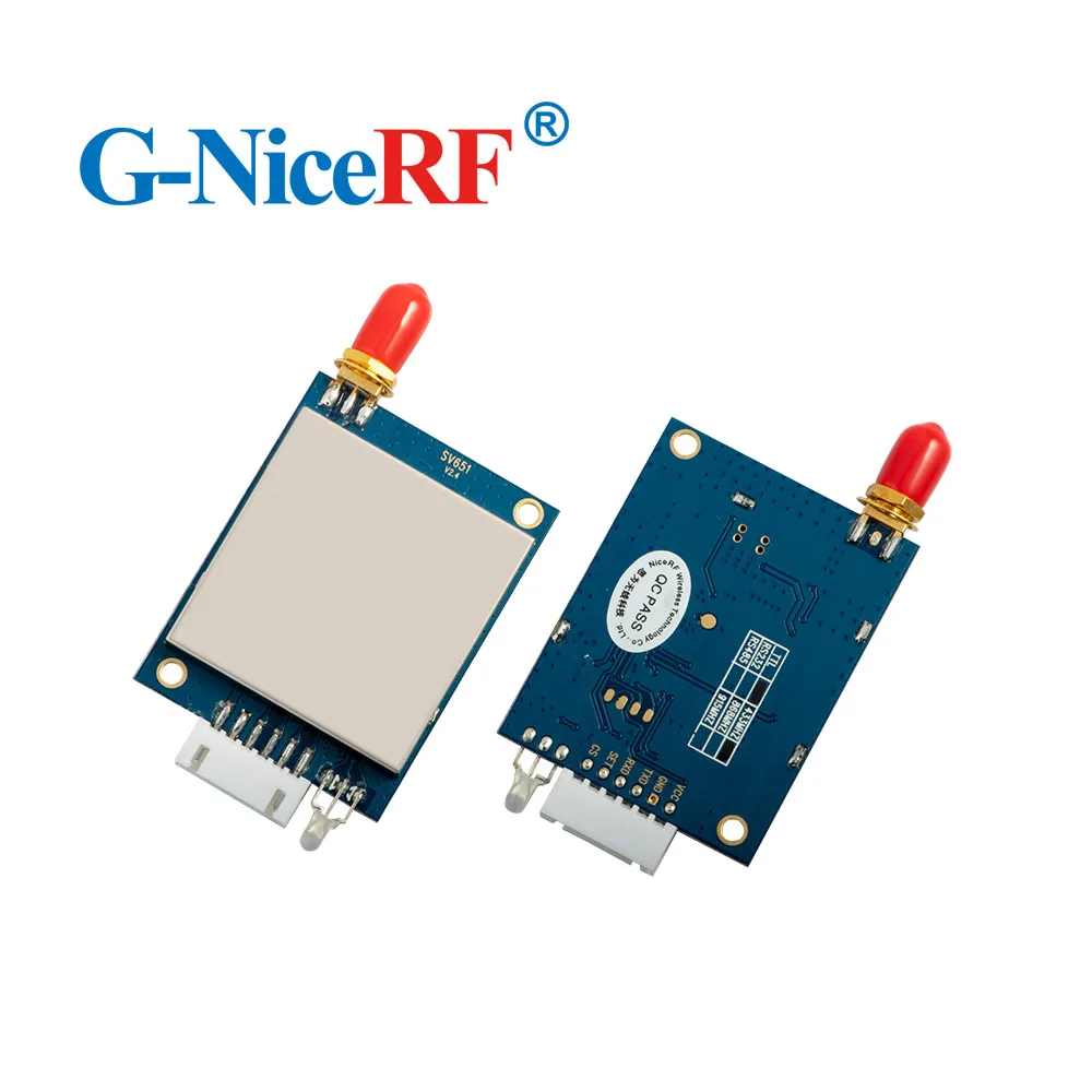 Imagem -03 - Ttl Si4432 868 Mhz Transmissor de Dados sem Fio com Caixa de Proteção Não Incluindo a Antena Pcs 500 mw 27dbm Sv651