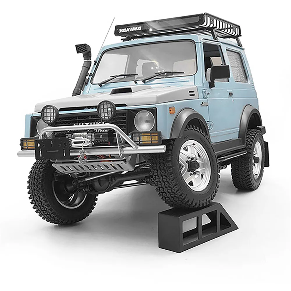 Dla Capo 1:6 samuraj Jimny RC metalowy samochód przedni zderzak akcesoria DIY