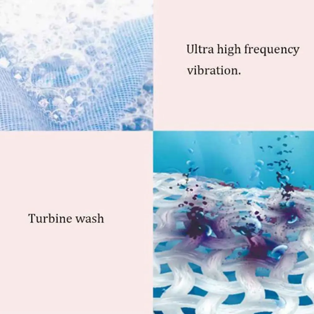 Folding Washing Machine Ultrasonic Turbo Mini Washing Machine Mini Socks And Panties Cleaning Artifact Portable Washing Machine