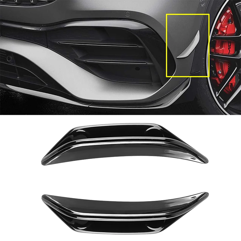 Car Front Bumper Side Fender Air Vent Covet Trim For Mercedes Benz H247 GLA180 GLA200 GLA220 GLA250 GLA35 GLA45S AMG 2020 2021+