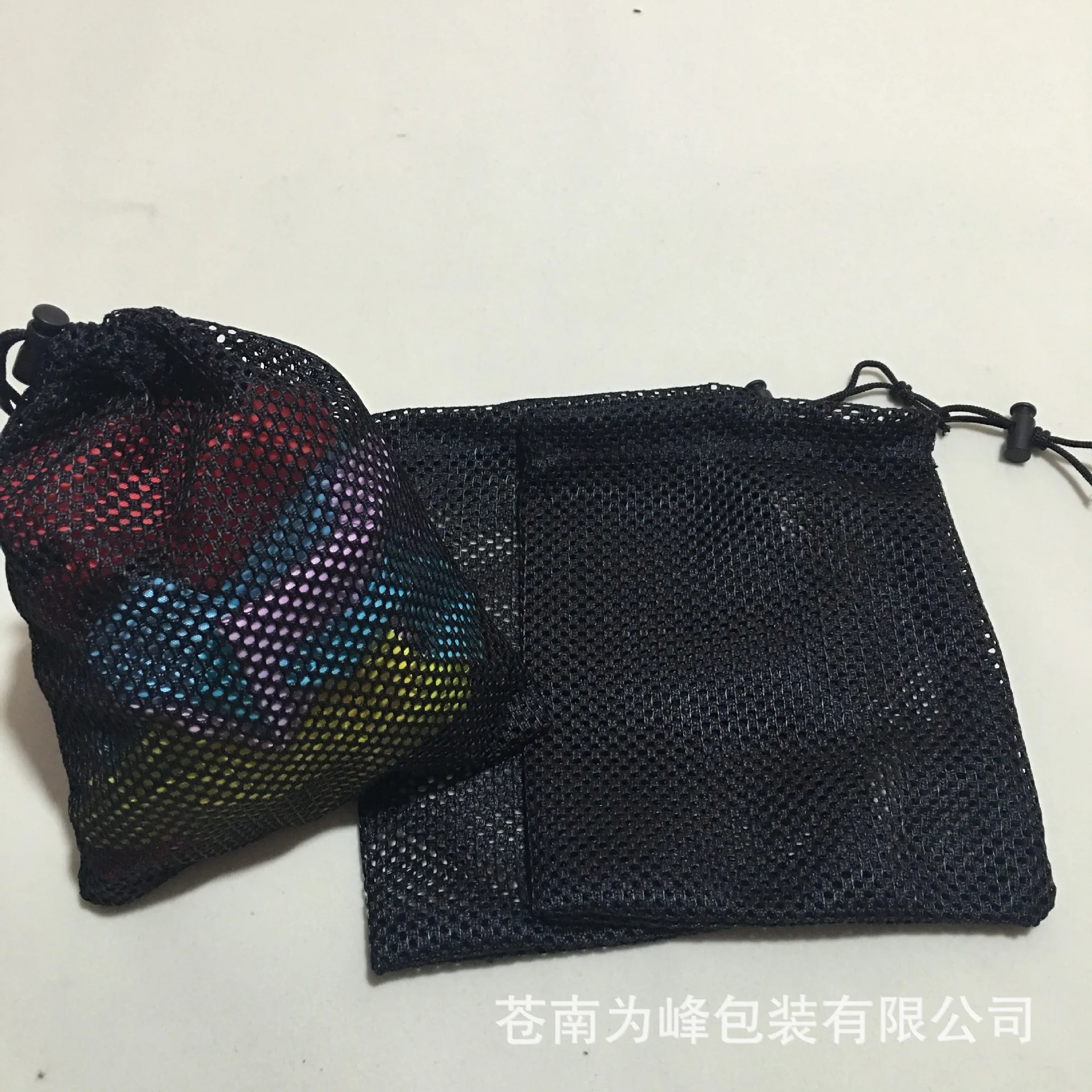 

1pcs Underwear bag Black mesh storage bag shopping bag Golf bag Fascicular orifice Net bag Multiple specifications can be reused