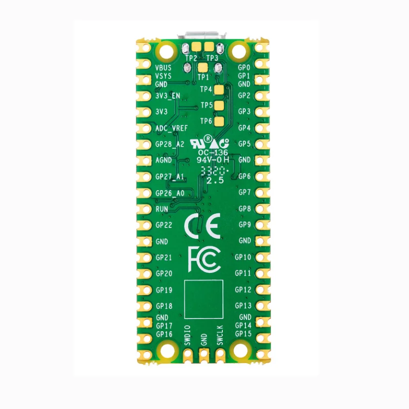 Raspberry Pi Pico W, carte microcontrôleur haute performance