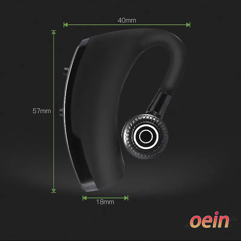 Pojedynczy cyfrowy wyświetlacz bezprzewodowy zestaw słuchawkowy bluetooth ogólna redukcja szumów biznesowych 5.0 zestaw słuchawkowy bluetooth z zestaw słuchawkowy z mikrofonem