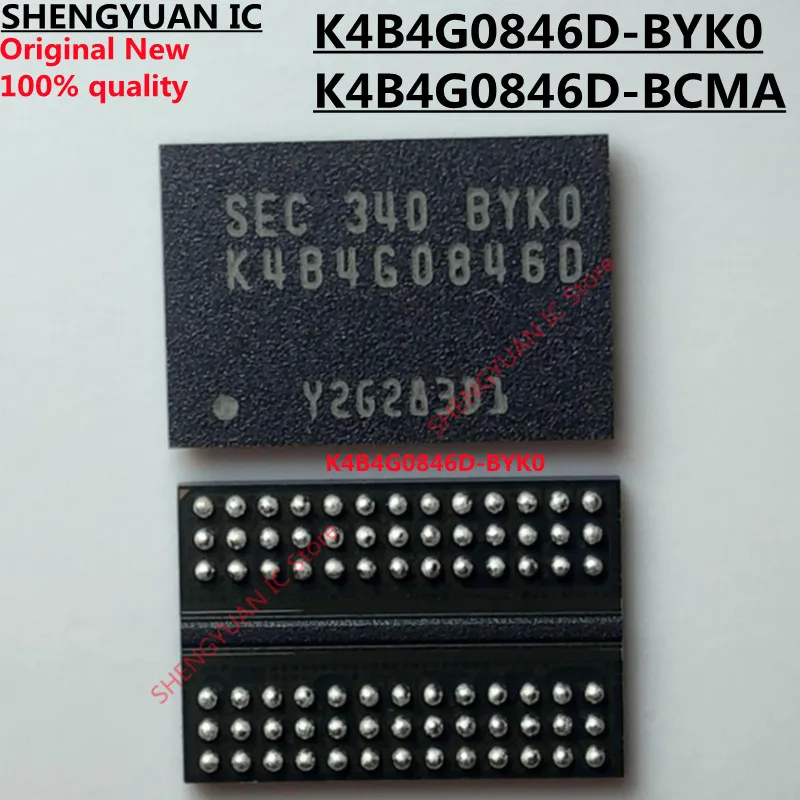 

2 шт./лот K4B4G0846D-BYK0 K4B4G0846D-BCMA K4B4G0846D K4B4G0846 100% новый импортный оригинал 100% качество