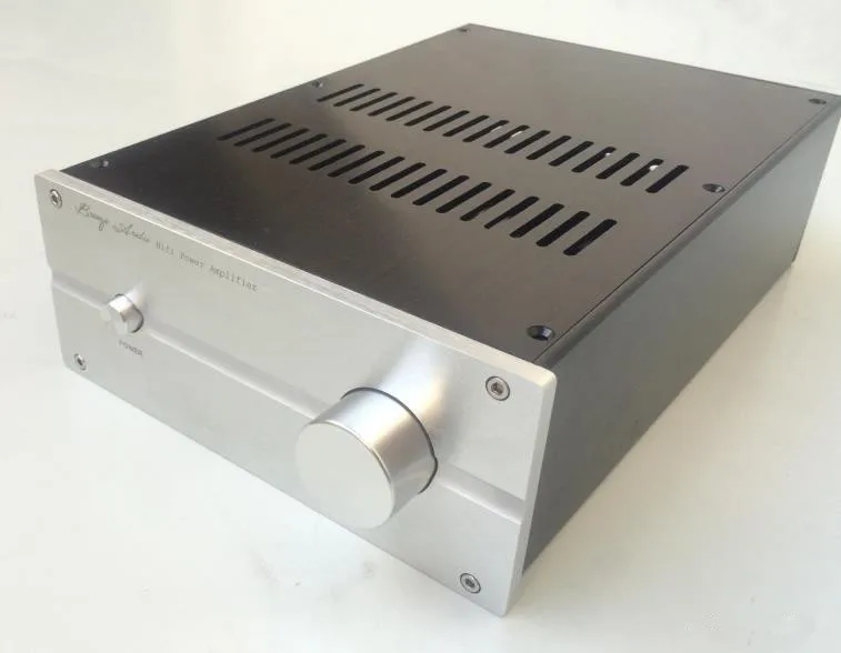 

new personality full aluminum amplifier DIY enclosure audio amp chassis with Volume knob JC229