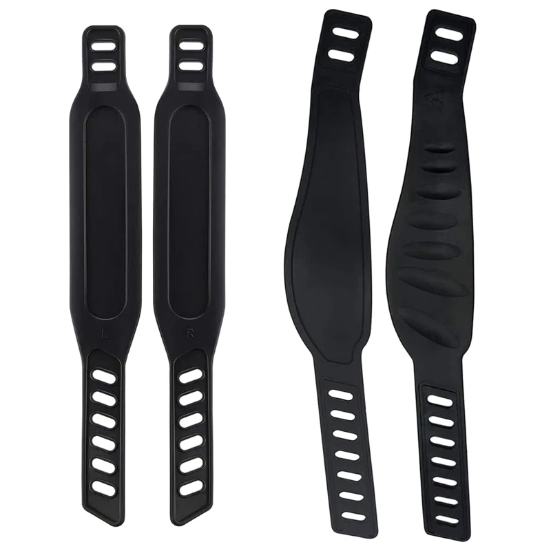 

A Pair Exercise Bike Pedal Straps, Heavy Duty Adjustable Length Universal Pedal Straps Fits Most Exercise Cycle