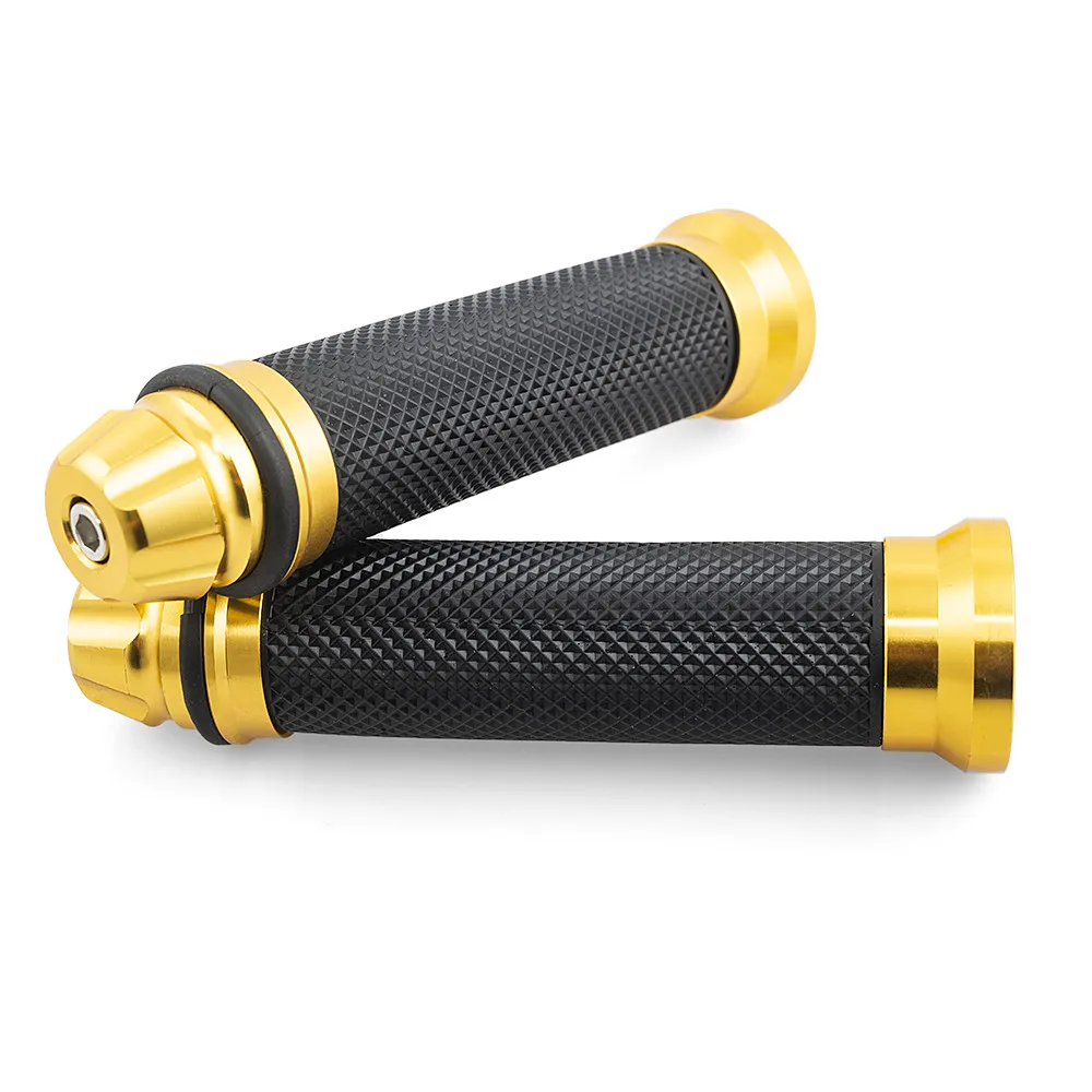 Motorcycle CNC Aluminium Rubber Gel Handle Grips Moto g5 Modified Handlebar Grips For Honda VFR750 MT 09 WR 400 GSX S1000