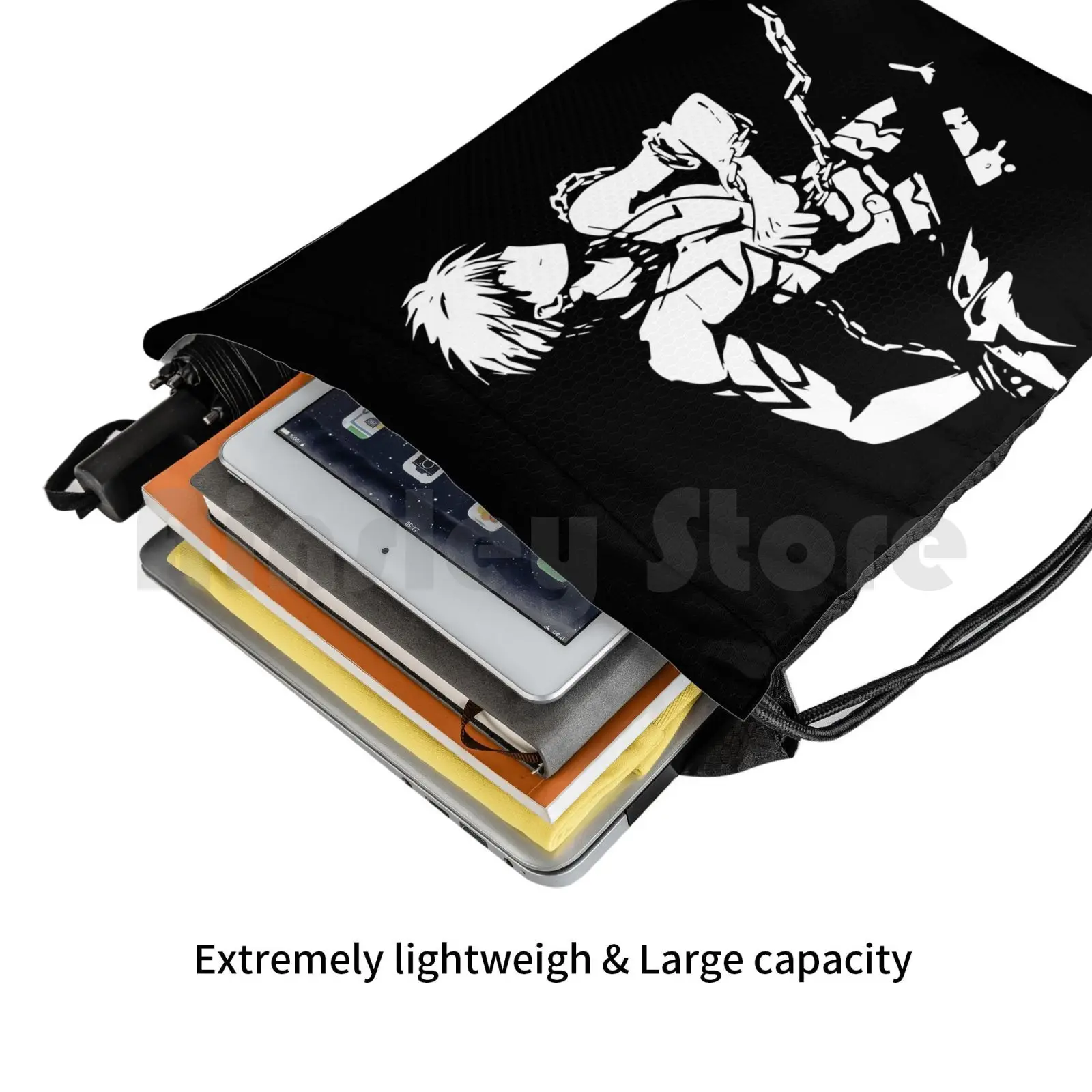 Gilgamesh Backpack Drawstring Bag Riding Climbing Gym Bag  Gilgamesh Fate Zero Fate Grand Order Anime Animation Pop Art Manga