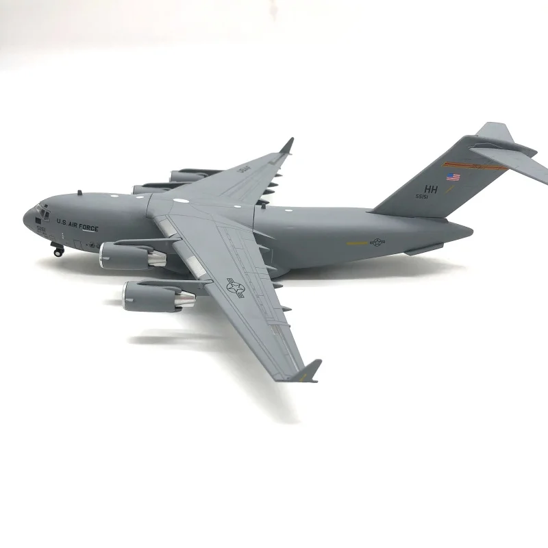 Avion de transport en métal 1:200 C-17 Globem84III modèle d'avion en alliage moulé sous pression Nsmodl