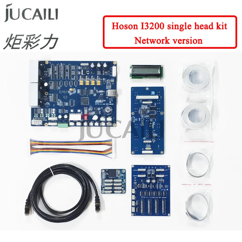 Jucaili Hoson I3200 single head Board for EPS I3200 printhead board kit for inkjet Printer network board with flat data cable