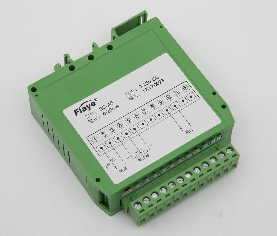 Potentiometer SIGNAL Conditioner Resistive Displacement SENSOR Converter อิเล็กทรอนิกส์ภายนอกโมดูล SC