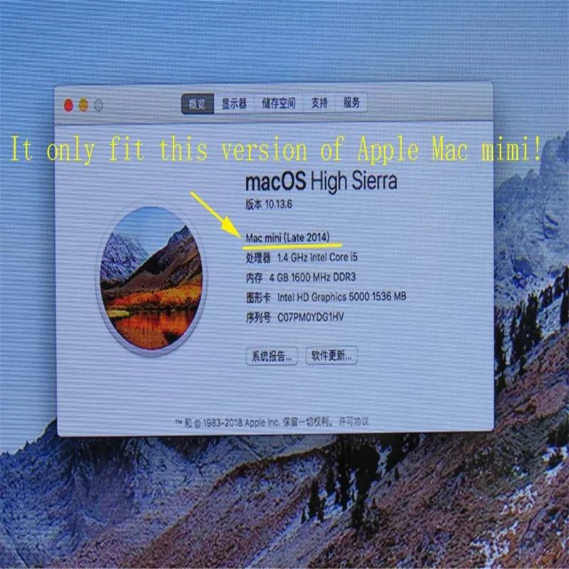 بطاقة محول NVMe PCIe M.2 NGFF SSD لأواخر 2014 A1347 MGEM2 MGEM2