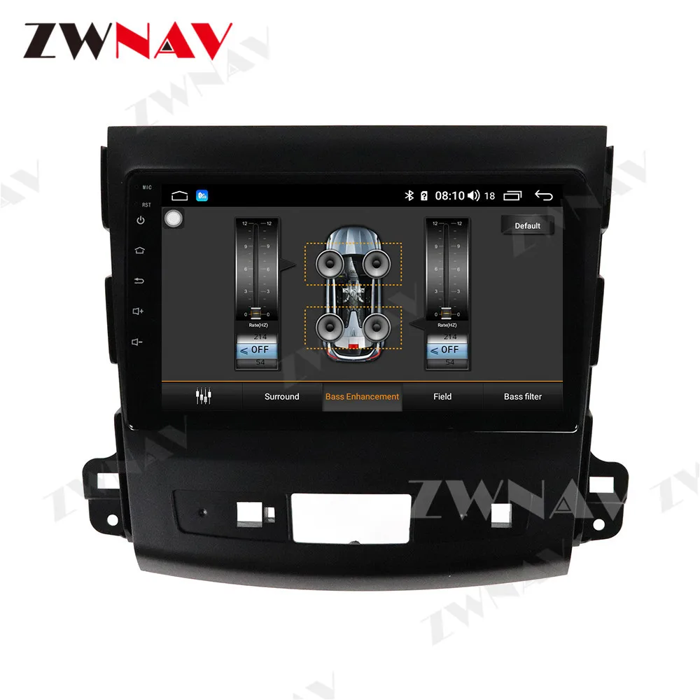 Android 10 PX6 Car DVD Player GPS Navigation For Mitsubishi Outlander 2 2005-2011 Auto Radio Stereo Multimedia Player HeadUnit