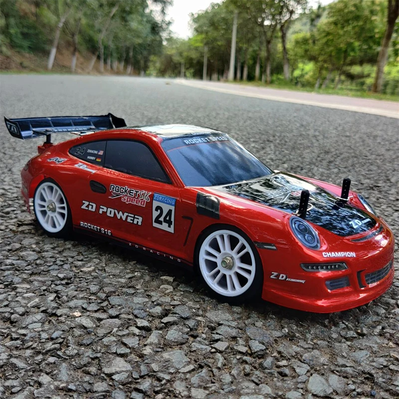 RC Car ZD Racing ROCKET S16 1/16 4WD Flat Sports Car 30KM/H 2.4GHZ