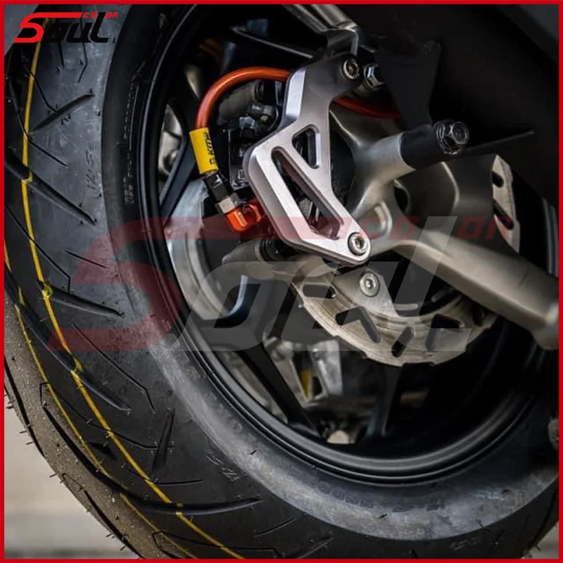 

Подходит для PCX160 2019 2020 2021 PCX 160 19-22 мотоциклетная фотозащита декоративная крышка задний тормозной суппорт