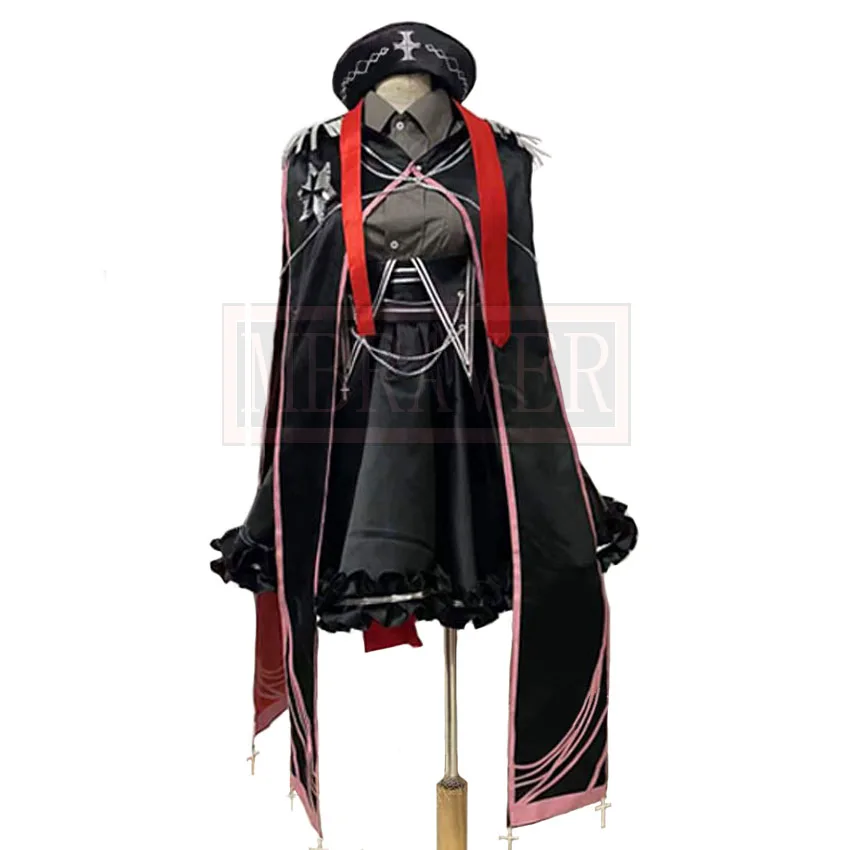 Game Azur Lane KMS Nurnberg Outfit Cosplay Halloween Costume Christmas Party Uniform Custom Made Any Size