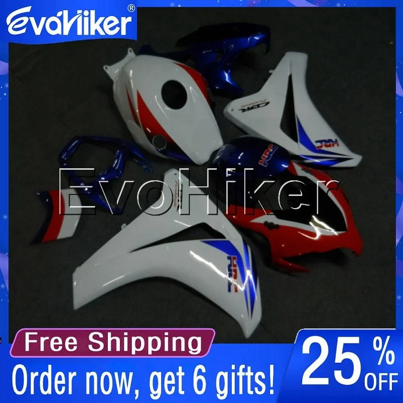 

Custom motorcycle fairing for CBR1000RR 2008 2009 2010 2011 ABS Injection mold motorcycle bodywork kit red blue white