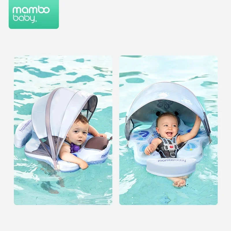 Baby Floater Infant Swimmers Non-Inflatable Float Child Lying Swimming Ring Swim Waist Float Ring Floats Pool Toys Swim Trainer