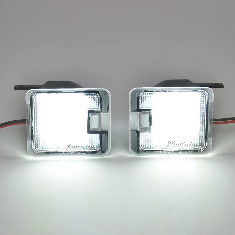 2 Stück Pfützenleuchten Canbus LED Unterseiten-Spiegelbeleuchtung für Ford SMax CMax Kuga Escape Monde 4 Focus 3 Grand 2 Zubehör – Detail 9