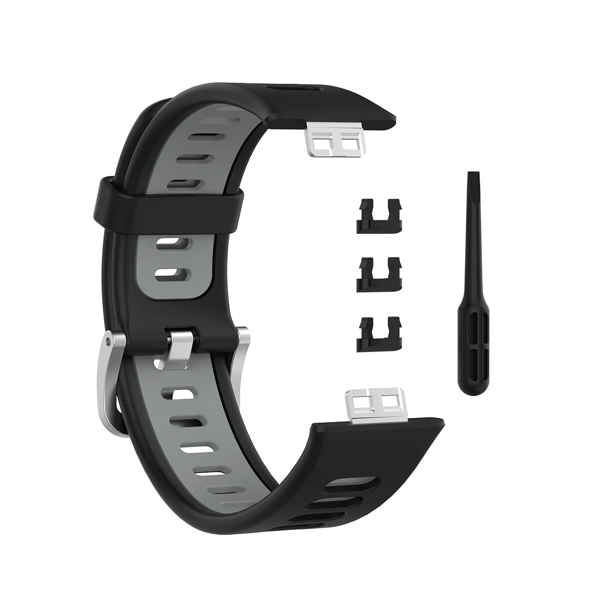 حزام ساعة من السيليكون لساعة Huawei Watch Fit ملحقات سوار الساعة الذكية الأصلية لسوار المعصم Huawei fit مع أداة