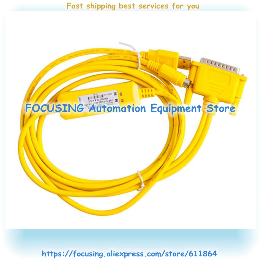 

PLC Programming Ca ble USB-SC09-FX Date Ca ble USB SC09 For A & FX0N/1N/2N/1S Series Support XP Win7 Win8 New