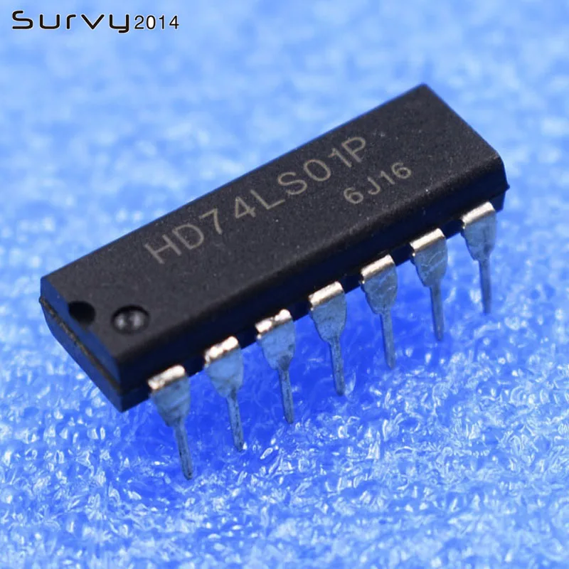 5PCS/10PCS HD74LS01P 14PINS 74LS01 HD74L Quadruple 2-Input Positive Gates IC diy electronics