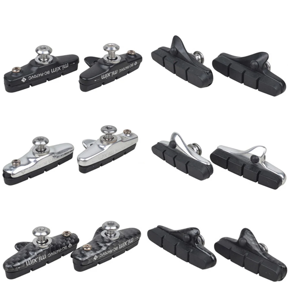 CATAZER Bicycle Brake Pads Block Replaceable Drawer Type V Clamp V Clamp Brake Block of Drawer Type