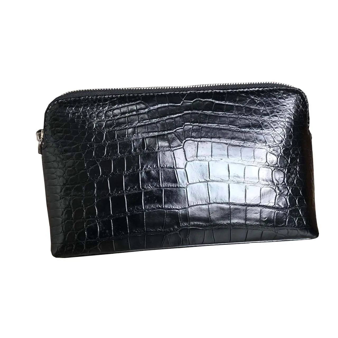 

hongsen new crocodile Hand bag belly male true crocodile bag large capacity Hand caught bag Men clutch bag