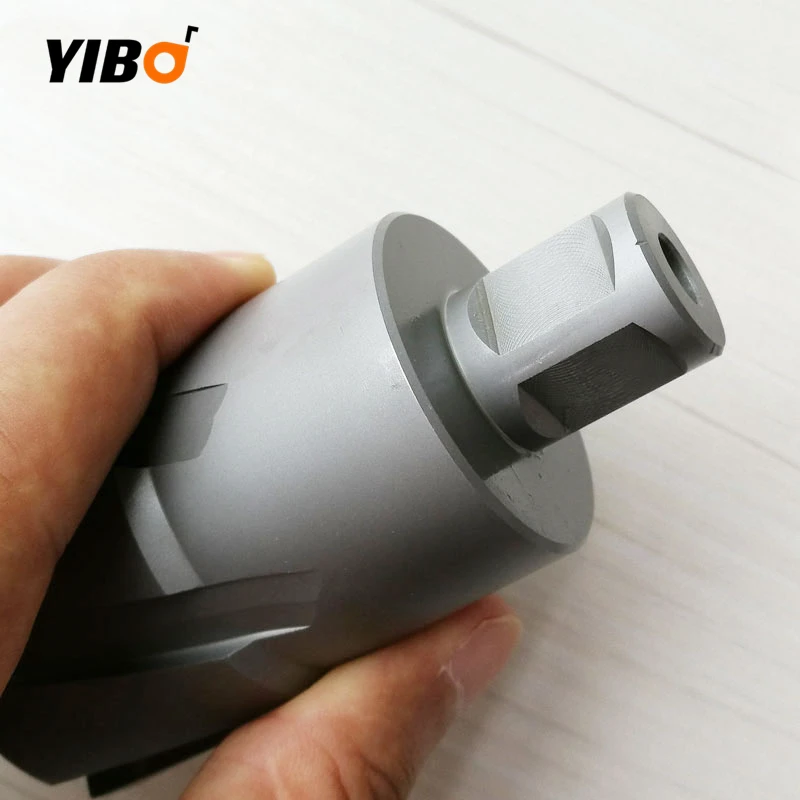 Buraco Saw com Carbide Alloy Core Drill, TCT cortador anular, 50mm profundidade de corte, 12-65mm x 50mm, 3/4 "Weldon Shank