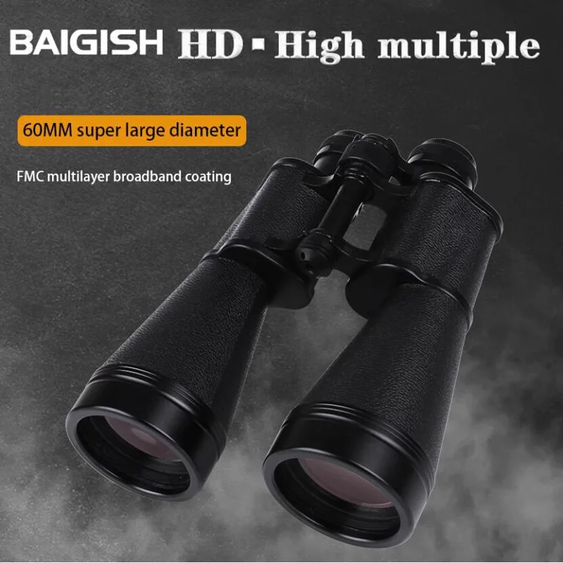 

Powerful 15x60 Binoculars Russian Caza Military IPX7 Waterproof Telescope Long Range 60mm Large Objective Lens For Hunting Camp