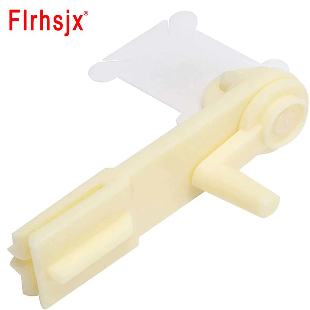 FLRHSJX plastica filo interdentale bobine con filo interdentale avvolgitore punto croce titolare del filo di carta ricamo Floss organizzatore