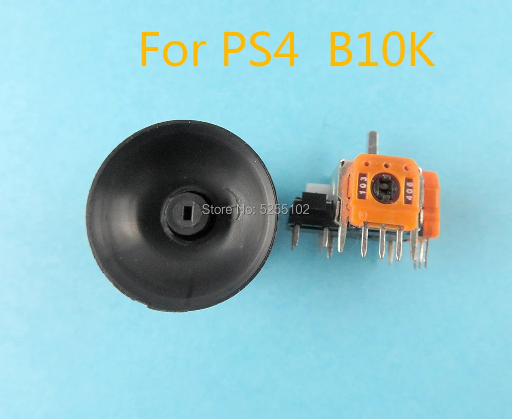 20pcs=10sets 12V 50MAFIM10K Joystick Control B10K Potentiometer For PS4 3D Joystick Potentiometer Computer Dual Vibration