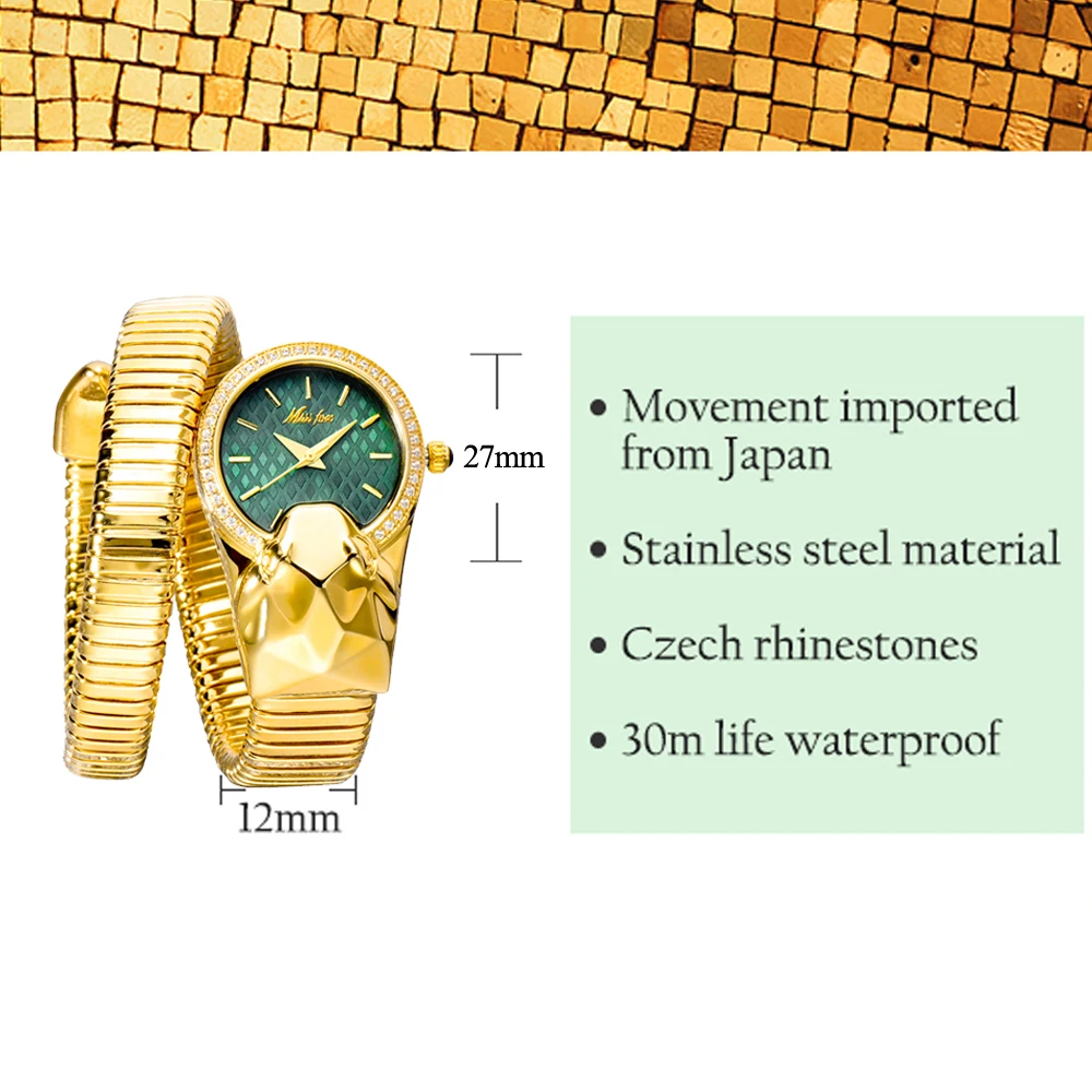 Fashion Jewelry Bangle Watch for Women Casual Ladies Quartz Watches Bling Crystal Unique Design Womens Watches Gold Reloj Mujer