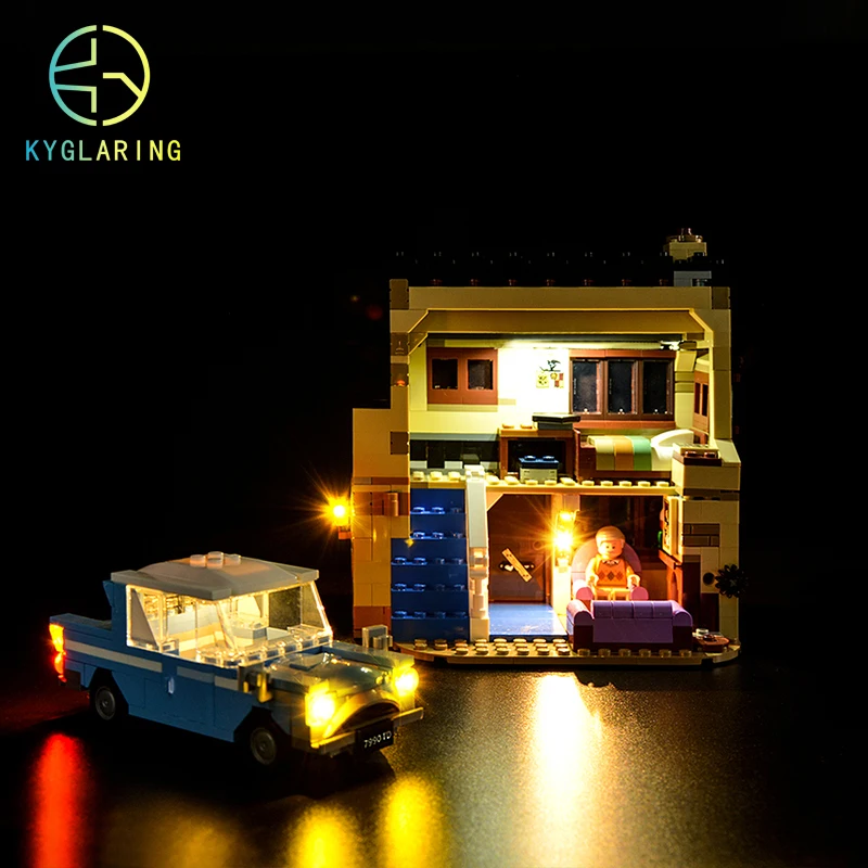 Kyglaring Led Lighting Set DIY Toys For 75968 4 Privet Drive Toy  Lighting (Not Included Building Blocks)