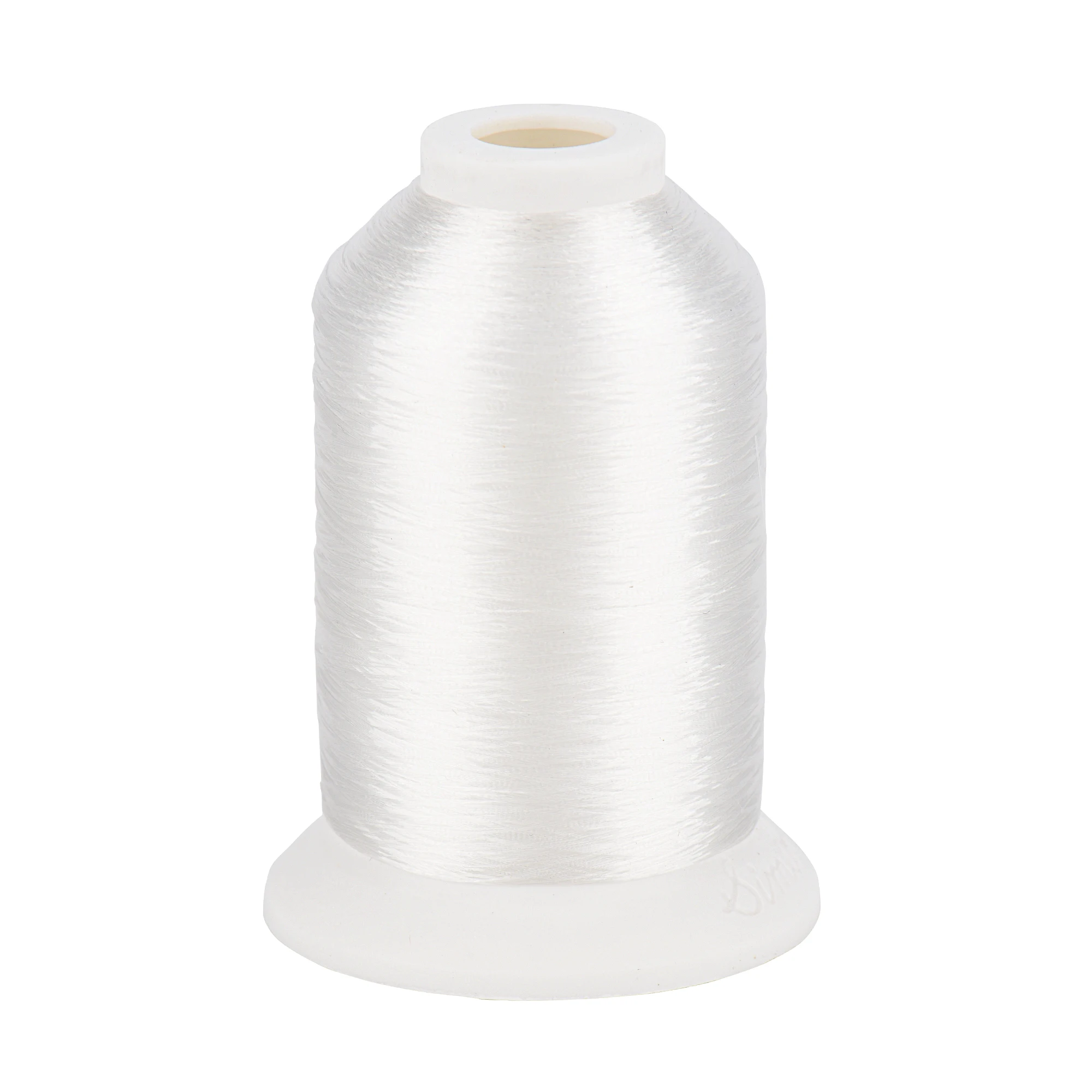 Simthread Transparent invisible thread size .004 Clear White Black Monofilament Sewing Thread 1500 Yards mini-king Spools