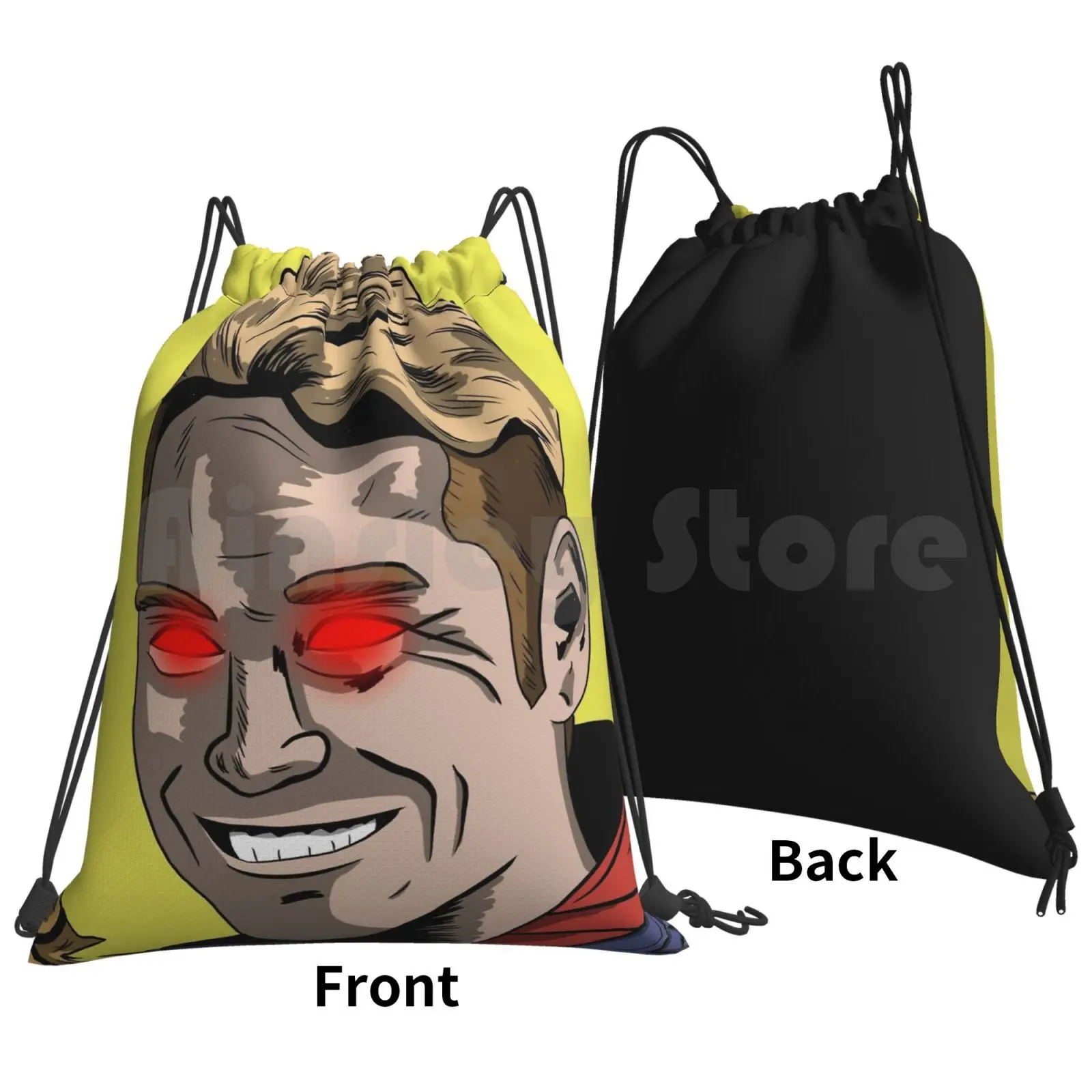 Homelander Backpack Drawstring Bag Riding Climbing Gym Bag Homelander The Boys Comics Comic Books Supes The Seven Superhero