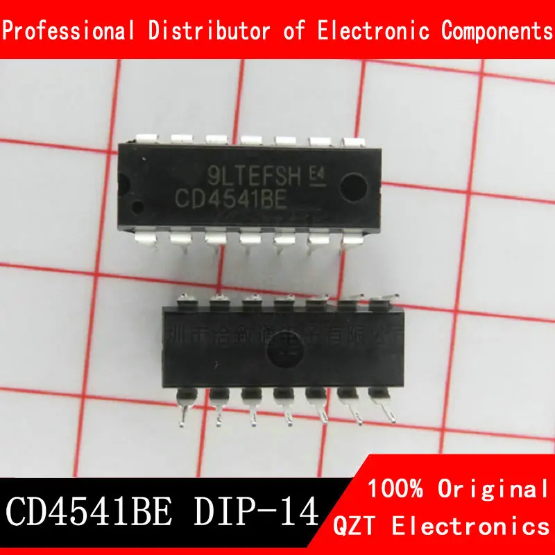 Nouveau et original IC, 10 pièces, CD4541BE DIP14 CD4541 DIP 4541BE DIP-14