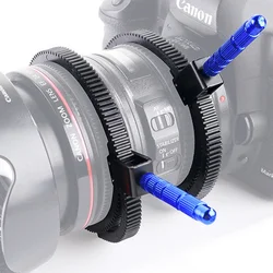 1pc For SLR DSLR Camera Accessories Adjustable Rubber Follow Focus Gear Ring Belt 49mm to 82mm Grip for DSLR Camcorder Camera