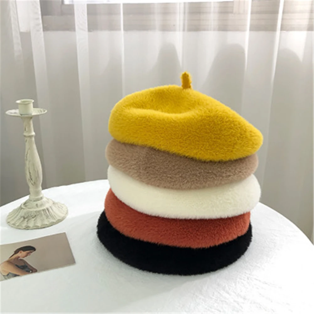 

British Retro Autumn Winter Edition of the new Japanese network red INS fashion artists beret hat WS-2554