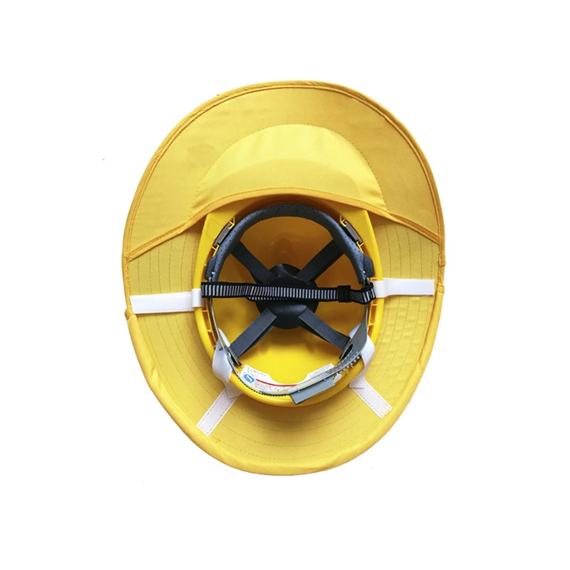 Gorra de protección para el cuello, sombrero duro de seguridad para trabajadores de la construcción al aire libre, sombrilla de verano