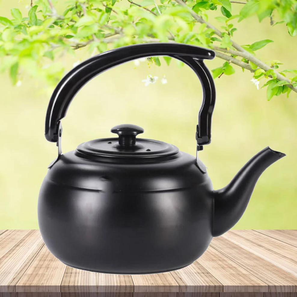 1.2L 304 Stainless Steel Boiling Kettle Thickened Persimmon Shape Small Teapot With Filter Kung Fu Tea Set Latin Pot